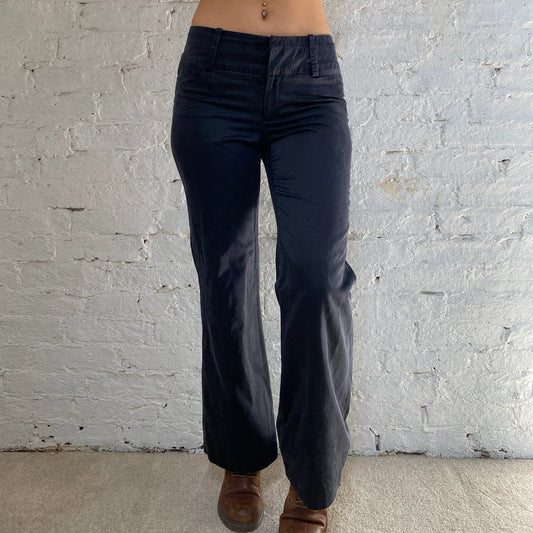 Vintage navy Banana Republic Trousers - womens 30" waist