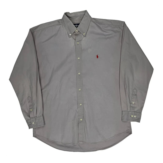 Ralph Lauren Shirt - 2XL Grey Cotton