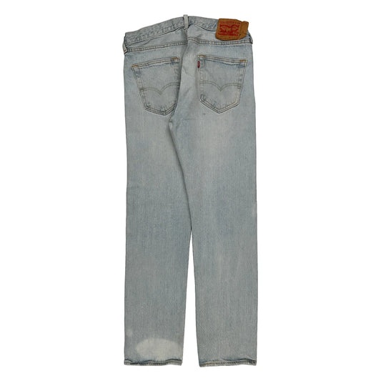 501 Levis Jeans - 32W 30L Light Wash Cotton