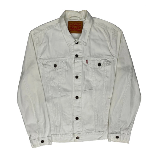 Levis Denim Jacket - XL Cream Denim