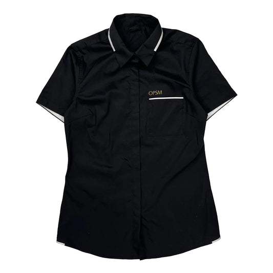 Oakley Shirt - Medium Black Cotton