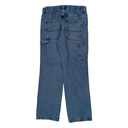 Blue Mountain Carpenter Jeans - 31W 32L Blue Cotton