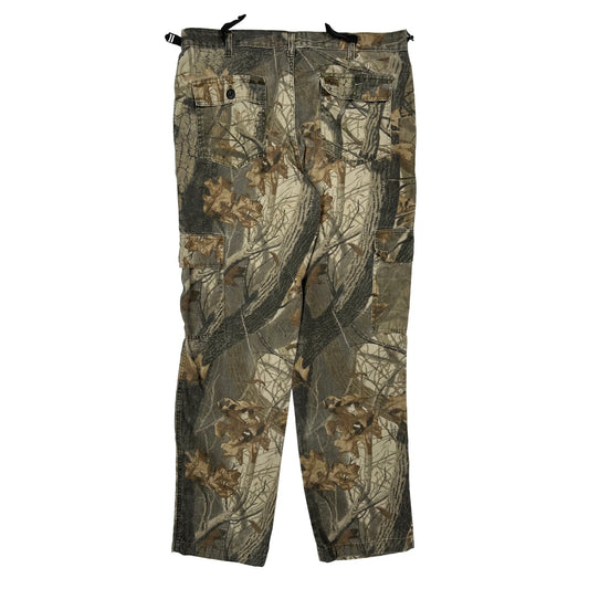 Vintage Whitewater Camo Cargo Trousers - 36W 30L Camo Cotton Blend