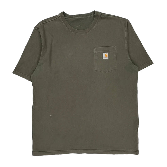 Carhartt T-Shirt - XL Green Cotton