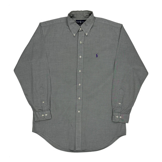 Yarmouth Ralph Lauren Shirt - Medium Grey Cotton