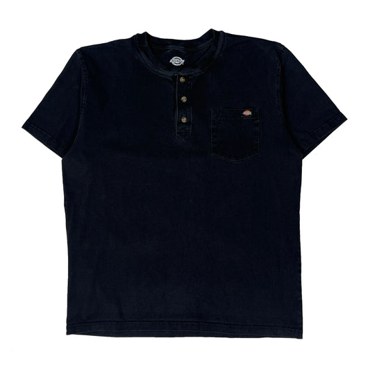 Dickies Tall T-Shirt - XL Black Cotton