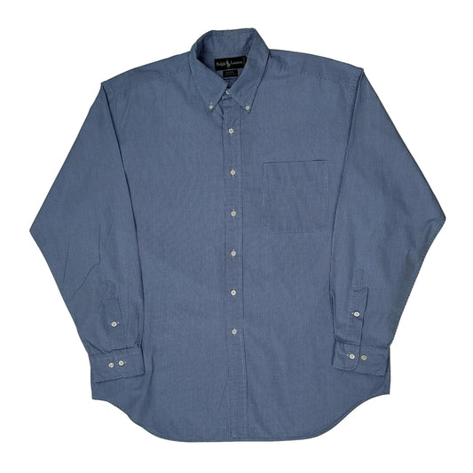Blaire Ralph Lauren Checked Shirt - Large Blue Cotton