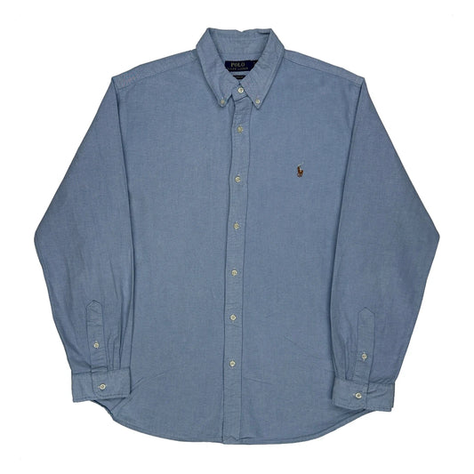 Polo By Ralph Lauren Shirt - XL Blue Cotton
