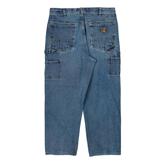 Berne Carpenter Jeans - 33W 30L Blue Denim