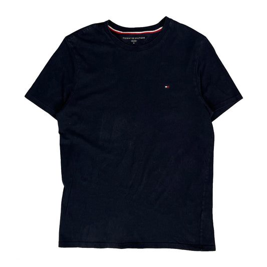 Tommy Hilfiger T-Shirt - Medium Black Cotton