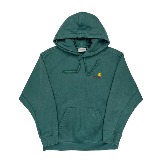 Carhartt Hoodie - Medium Green Cotton