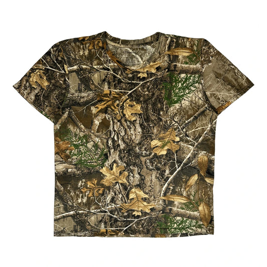 Lincoln Camo T-Shirt - XL Green Cotton