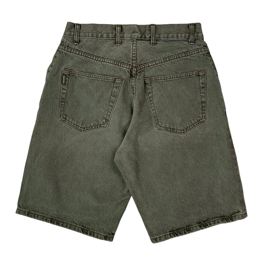Mirona Denim Shorts - 28W 11L Grey Denim