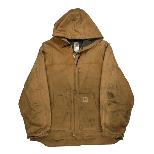 Carhartt Jacket - 2XL Brown Cotton