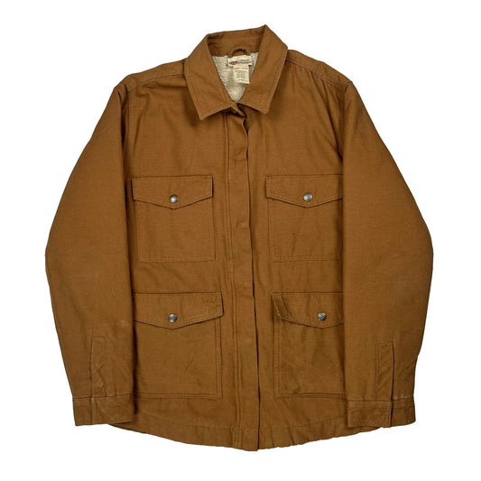Dickies Workwear Jacket - Small Brown Cotton