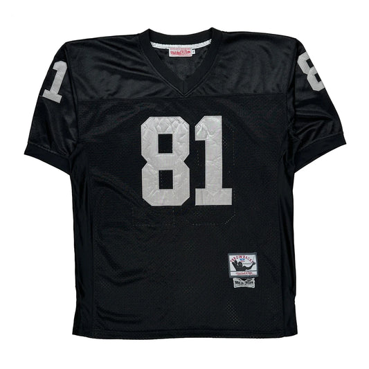 Raiders Mitchell & Ness Football Jersey - XL Black Polyester