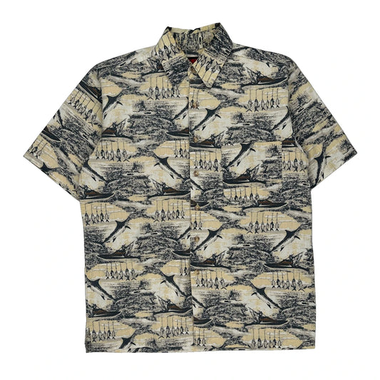 Wolverine Hawaiian Shirt - Medium Multicoloured Cotton