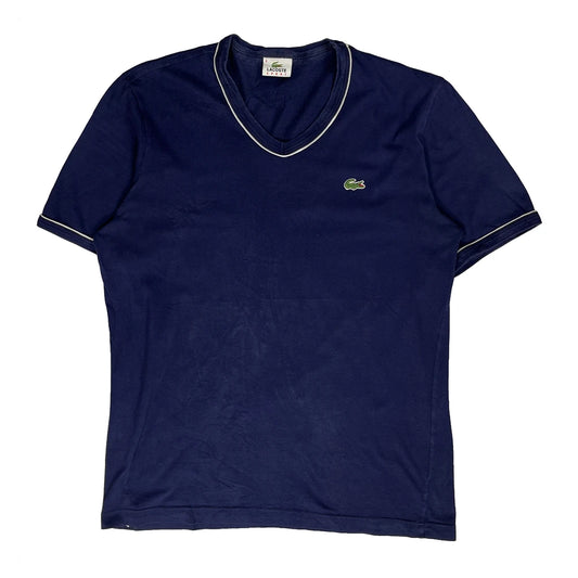 Lacoste T-Shirt - Medium Blue Cotton