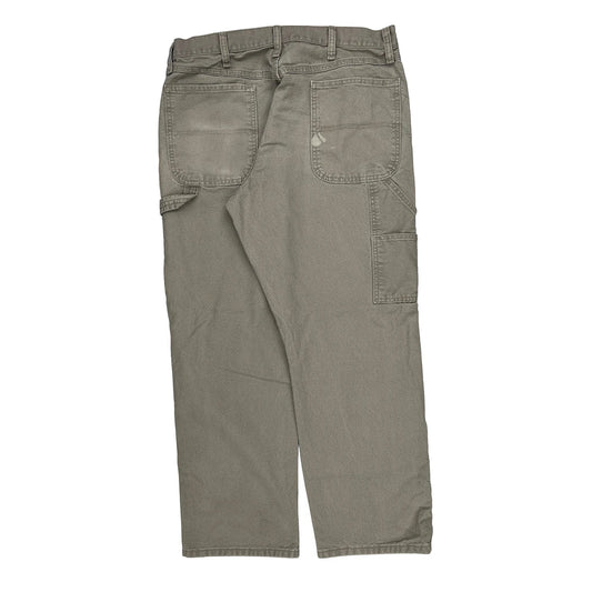 Unbranded Carpenter Trousers - 34W 30L Grey Cotton