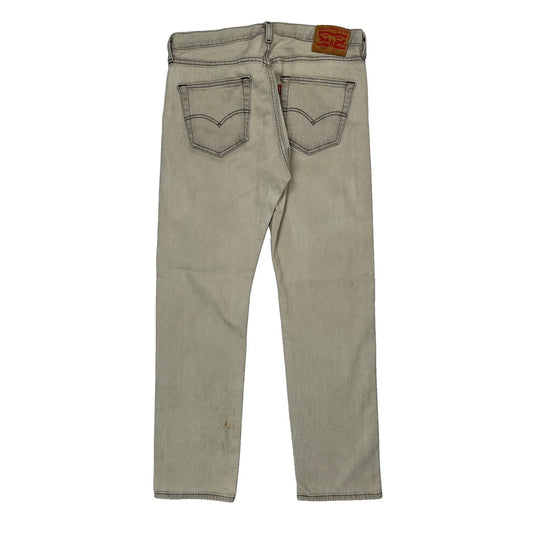 Levis Jeans - 33W 30L Grey Cotton