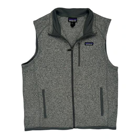 Vintage Patagonia Gilet - Large Grey Polyester