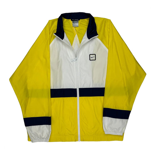 Age 8-10 Nike Windbreaker - Medium Yellow Polyester