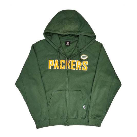 Green Bay Packers N.F.L. Team Apparel Graphic Hoodie - XL Green Cotton Blend