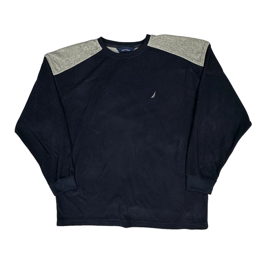 Nautica Fleece - XL Navy Polyester
