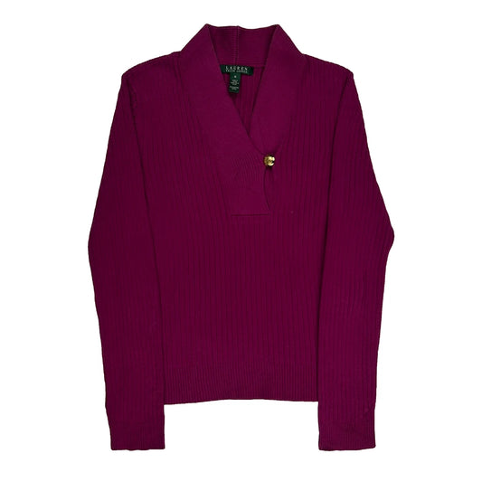 Ralph Lauren Jumper - Medium Purple Cotton