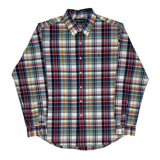 Vintage Ralph Lauren Checked Shirt - XL Multicoloured Cotton