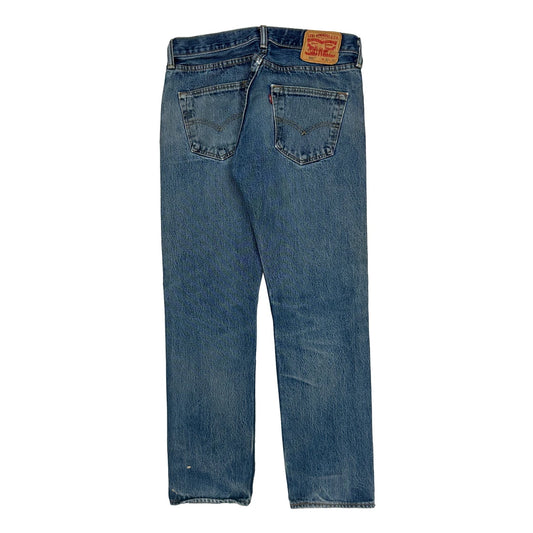 501 Levis Jeans - 31W 29L Blue Cotton
