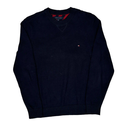 Tommy Hilfiger Jumper - Large Navy Cotton