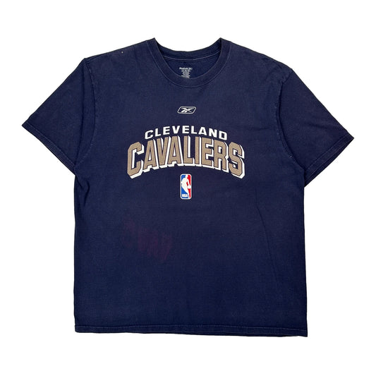 Cleveland Cavaliers Reebok Nba T-Shirt - XL Navy Cotton