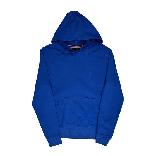 Tommy Hilfiger Hoodie - Medium Blue Cotton