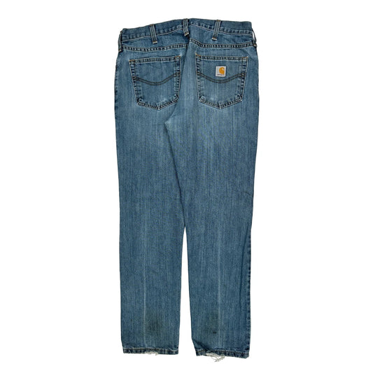 Carhartt Jeans - 34W 32L Blue Cotton Blend