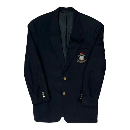 Made In Italy Emporio Armani Blazer - Small Navy Wool