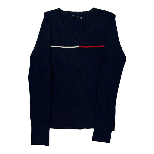Tommy Hilfiger Jumper - Small Navy Cotton