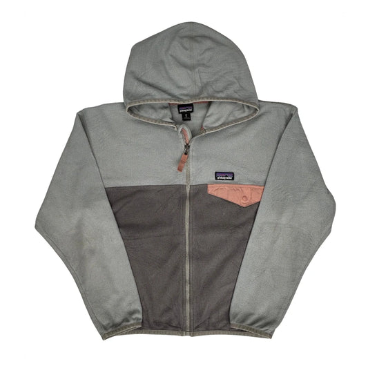 Age 10 Patagonia Fleece - Medium Grey Polyester