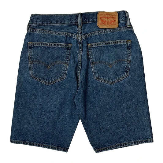 Vintage Levis Denim Shorts - 30W 10L Blue Cotton