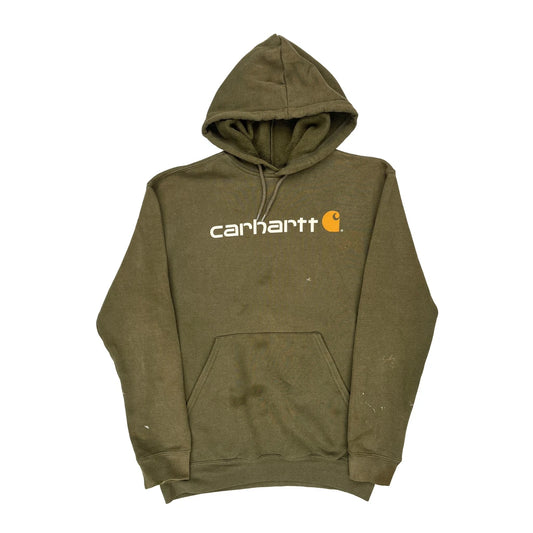 Carhartt Hoodie - Medium Green Cotton