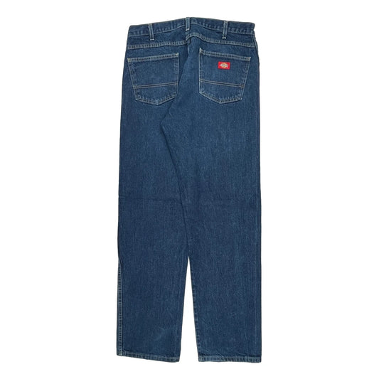 Dickies Jeans - 34W 32L Blue Cotton