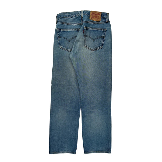 501 Levis Jeans - 31W 29L Blue Cotton