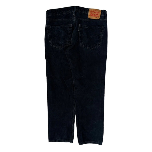 Vintage Levis Jeans - 32W 27L Navy Corduroy