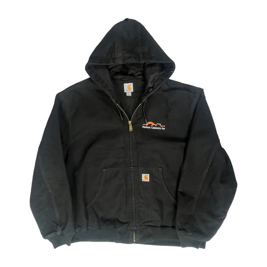 Horton Carpentry Inc Carhartt Jacket - 2XL Black Cotton