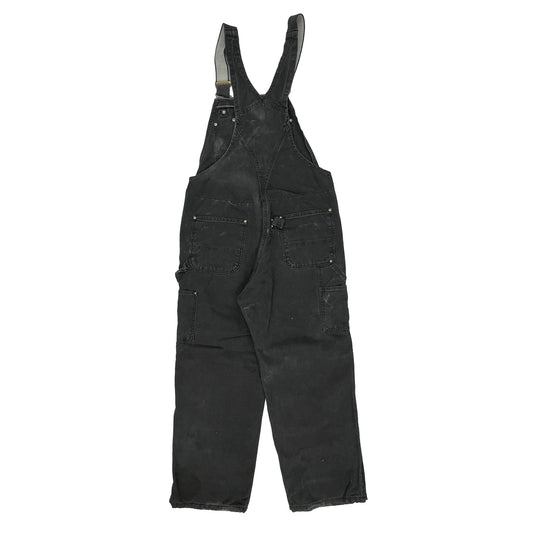 Carhartt Double Knee Dungarees - 34″ Waist Black Cotton