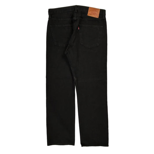 501 Levis Jeans - 34W 29L Black Cotton