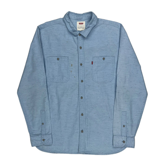 Levis Shirt - Large Blue Cotton
