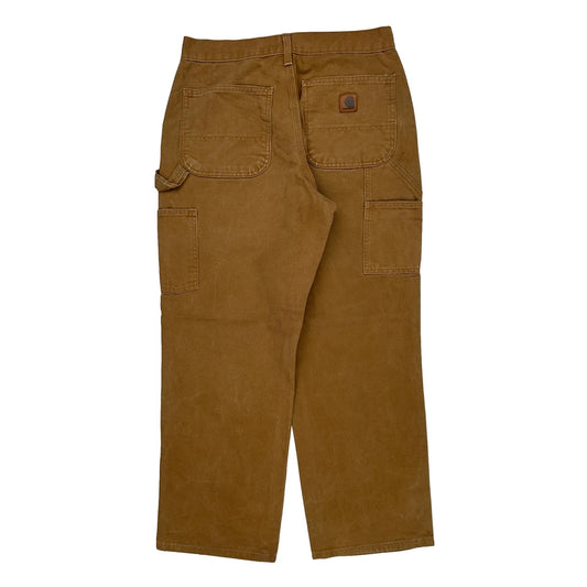 Carhartt Carpenter Trousers - 30W 30L Brown Cotton