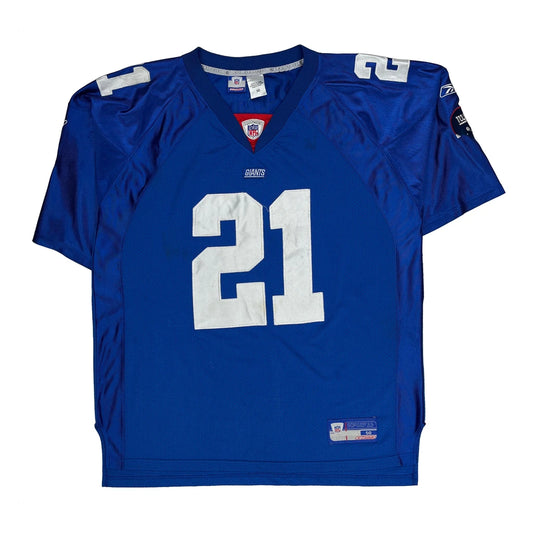 Vintage Giants Reebok Football Jersey - XL Blue Polyester