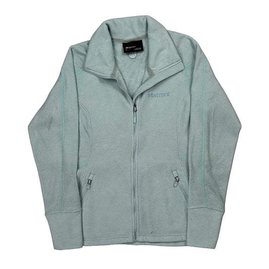 Marmot Fleece Jacket - Medium Blue Polyester